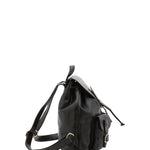 Borsa a spalla da donna Vera pelle 5546-Nero I Fratelli