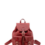 Borsa a spalla da donna Vera pelle 5546-Rosso I Fratelli
