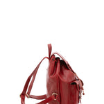 Borsa a spalla da donna Vera pelle 5546-Rosso I Fratelli