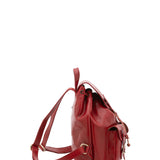 Borsa a spalla da donna Vera pelle 5546-Rosso I Fratelli