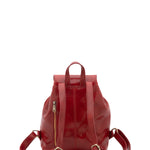 Borsa a spalla da donna Vera pelle 5546-Rosso I Fratelli