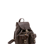 Borsa a spalla da donna Vera pelle 5546-Tmoro I Fratelli