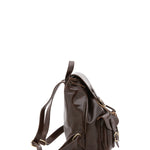 Borsa a spalla da donna Vera pelle 5546-Tmoro I Fratelli