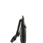 Borsa a tracolla uomo in vera pelle Made in Italy 5556-Nero I Fratelli