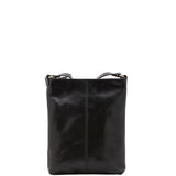 Borsa a tracolla uomo in vera pelle Made in Italy 5556-Nero I Fratelli