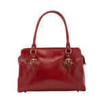 Borsa a mano da donna 100% pelle 5557-Rosso I Fratelli