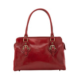 Borsa a mano da donna 100% pelle 5557-Rosso I Fratelli