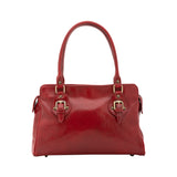 Borsa a mano da donna 100% pelle 5557-Rosso I Fratelli