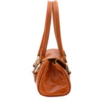 Borsa a mano da donna 100% pelle 5559-Cognac I Fratelli