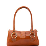 Borsa a mano da donna 100% pelle 5559-Cognac I Fratelli