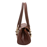 Borsa a mano da donna 100% pelle 5559-Marrone I Fratelli