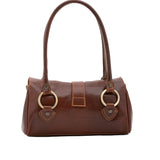 Borsa a mano da donna 100% pelle 5559-Marrone I Fratelli
