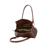 Borsa a mano da donna 100% pelle 5559-Marrone I Fratelli