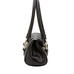 Borsa a mano da donna 100% pelle 5559-Nero I Fratelli