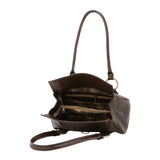 Borsa a mano da donna 100% pelle 5559-Tmoro I Fratelli