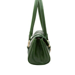 Borsa a mano da donna 100% pelle 5559-Verde I Fratelli