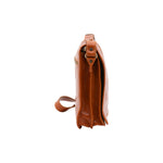 Borsa a tracolla uomo in vera pelle Made in Italy 5561-Cognac I Fratelli