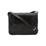 Borsa a tracolla uomo in vera pelle Made in Italy 5561-Nero I Fratelli