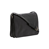 Borsa a tracolla uomo in vera pelle Made in Italy 5561-Nero I Fratelli