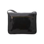 Borsa a tracolla uomo in vera pelle Made in Italy 5561-Nero I Fratelli