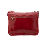 Borsa a tracolla uomo in vera pelle Made in Italy 5561-Rosso I Fratelli