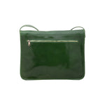 Borsa a tracolla uomo in vera pelle Made in Italy 5561-Verde I Fratelli