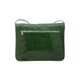 Borsa a tracolla uomo in vera pelle Made in Italy 5561-Verde I Fratelli