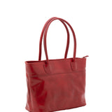 Borsa a tracolla da uomo in vera pelle 100% pelle 5562-Rosso I Fratelli