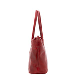 Borsa a tracolla da uomo in vera pelle 100% pelle 5562-Rosso I Fratelli