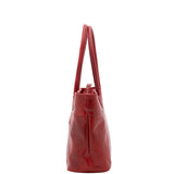 Borsa a tracolla da uomo in vera pelle 100% pelle 5562-Rosso I Fratelli