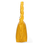 Umbria Borsa a spalla da donna Vera pelle 07169-S04 GIALLO Gave Lux