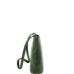 Borsa a tracolla da donna Vera pelle 5563-Verde I Fratelli
