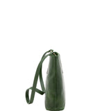 Borsa a tracolla da donna Vera pelle 5563-Verde I Fratelli