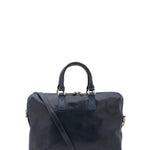 Borsa da lavoro uomo in vera pelle Made in Italy 5565-Blu I Fratelli