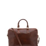 Borsa da lavoro uomo in vera pelle Made in Italy 5565-Marrone I Fratelli