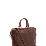 Borsa da lavoro uomo in vera pelle Made in Italy 5565-Marrone I Fratelli