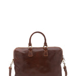 Borsa da lavoro uomo in vera pelle Made in Italy 5565-Marrone I Fratelli