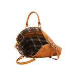 Borsa da lavoro uomo in vera pelle Made in Italy 5565-Senape I Fratelli