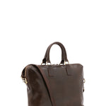 Borsa da lavoro uomo in vera pelle Made in Italy 5565-Tmoro I Fratelli