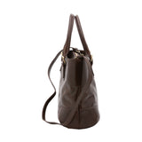 Borsa a tracolla da donna 100% pelle 5566-Tmoro I Fratelli
