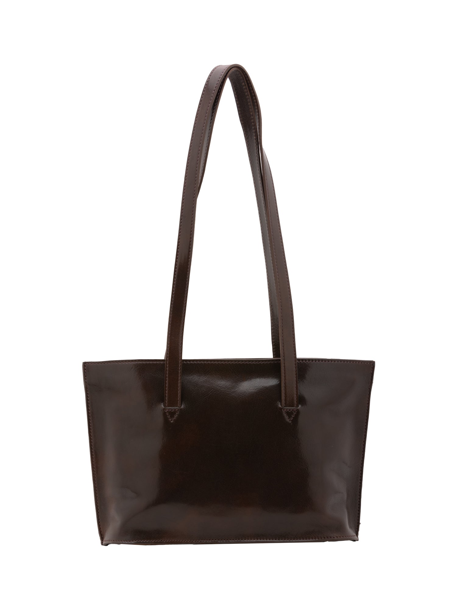 Borsa a spalla da donna 100% pelle 5571-Tmoro I Fratelli