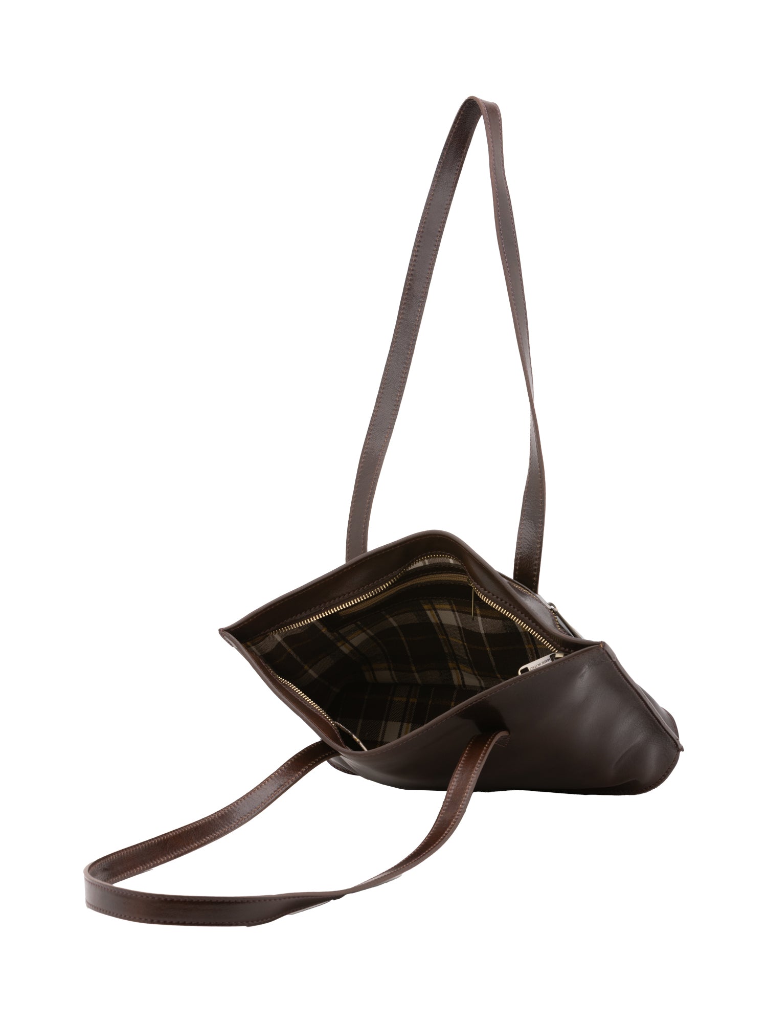 Borsa a spalla da donna 100% pelle 5571-Tmoro I Fratelli