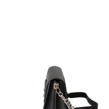 Borsa a tracolla da donna Vera pelle ruga JR-W-1155RU-BLACK-SILVER John Richmond