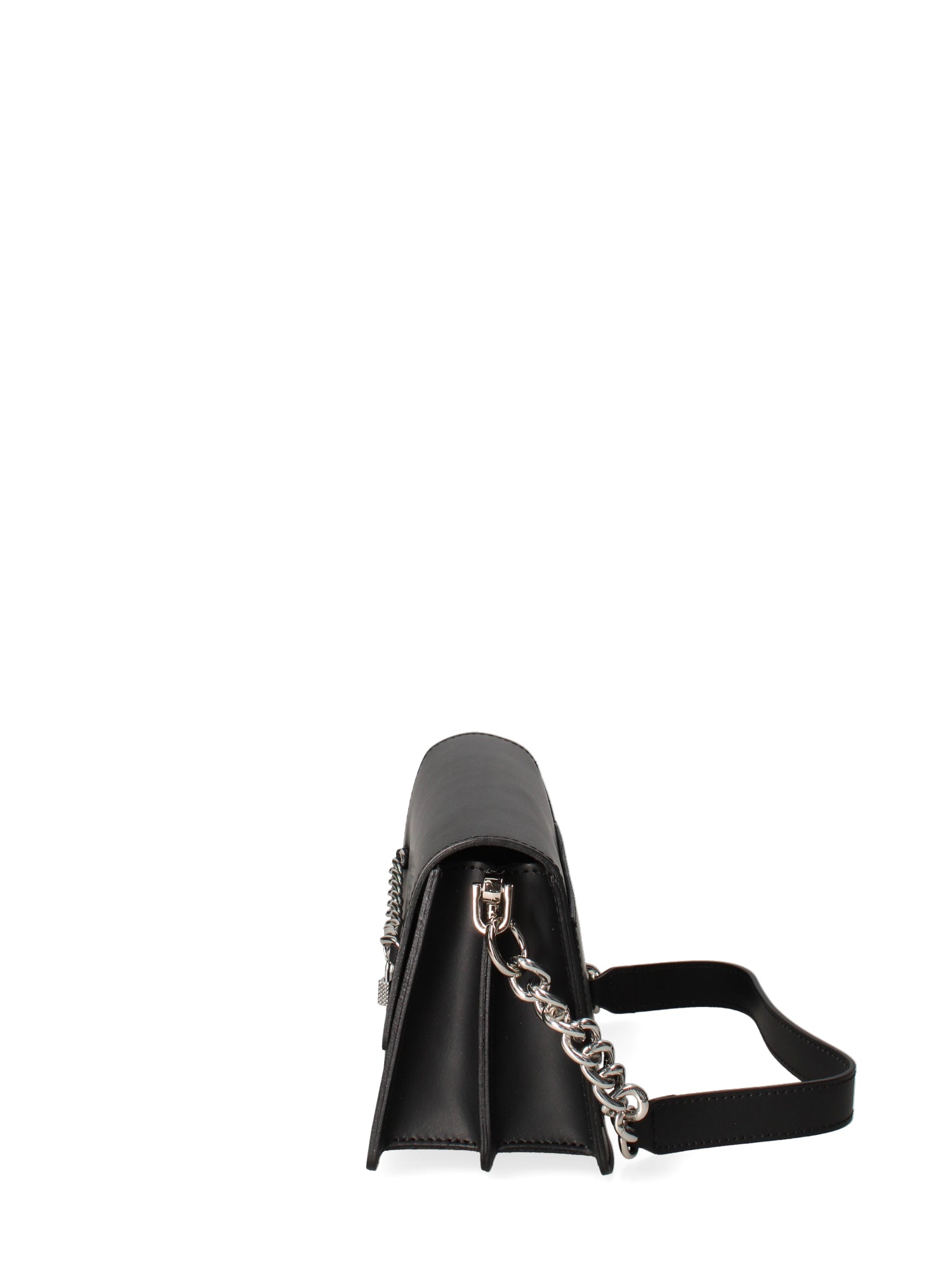 Borsa a tracolla da donna Vera pelle ruga JR-W-1155RU-BLACK-SILVER John Richmond