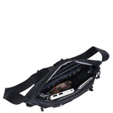 Unisex Textile Waist Bag Vegan Product 35x8.5x17 cm