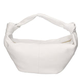 Lunaria Borsa a spalla da donna Vera pelle 06007-BIANCO WHITE Gave Lux