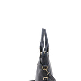Borsa a mano da donna 100% pelle 5579-Blu I Fratelli