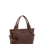 Borsa a mano da donna 100% pelle 5579-Marrone I Fratelli