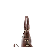 Borsa a mano da donna 100% pelle 5579-Marrone I Fratelli