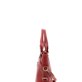 Borsa a mano da donna 100% pelle 5579-Rosso I Fratelli